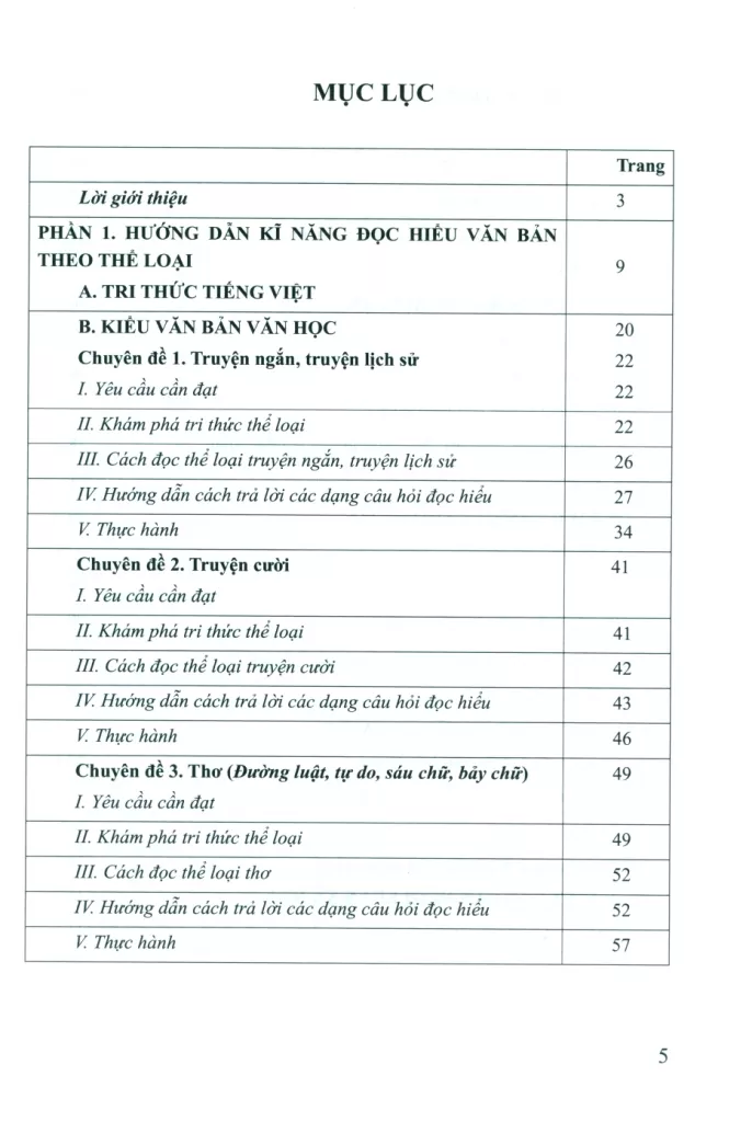 HƯỚNG DẪN ÔN TẬP VÀ KIỂM TRA NGỮ VĂN LỚP 8 (Theo khung Chương trình GDPT 2018, Ngữ liệu ngoài SGK hiện hành)